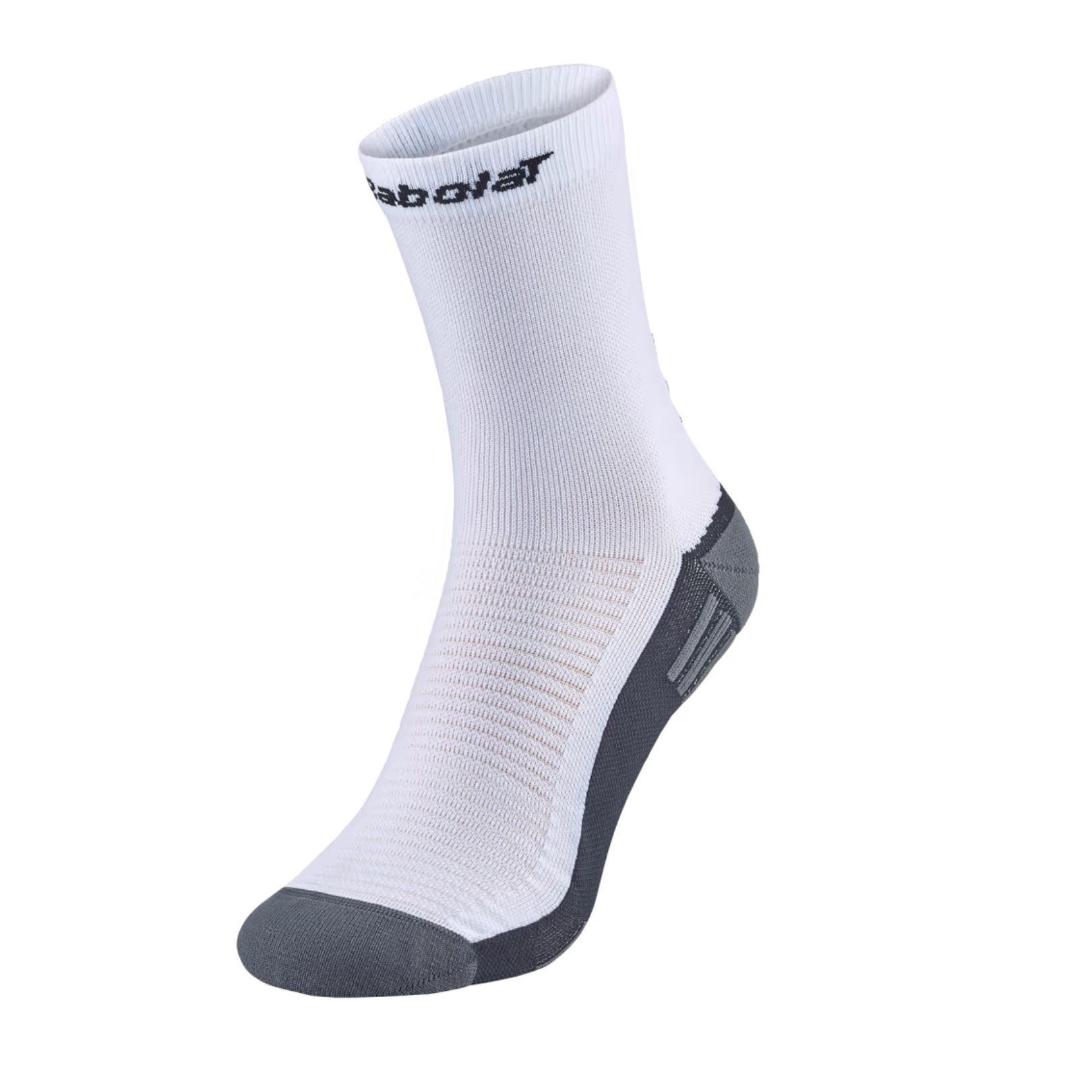 #2 - Babolat Padel Mid-Calf Socks Black/White